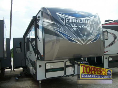 2016 Forest River Vengeance Touring Edition 38L12 toy hauler fifth wheel