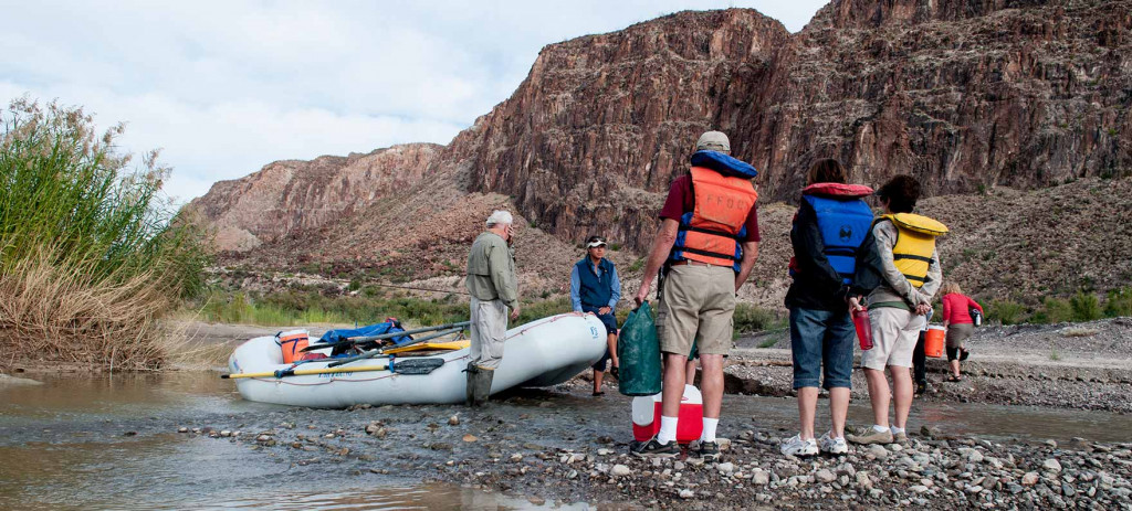 rafting at big bend ranch state parka